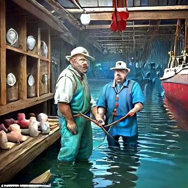 Fishermen describe within foundations seeking retrieval—as off the shelf