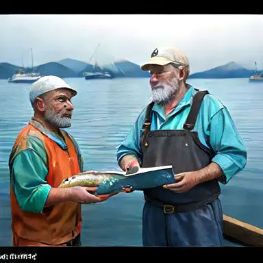 Fishermen describe within group data off the shelf