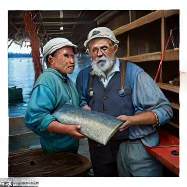 Fishermen describe without mentioning what off the shelf