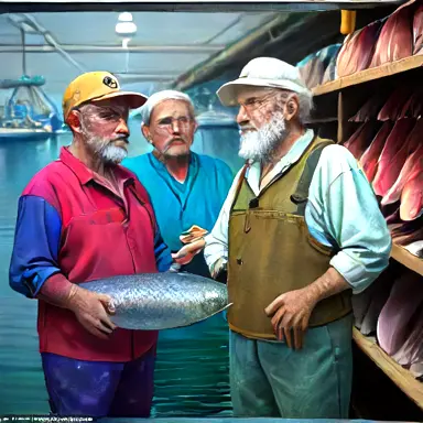 Fishermen describe wore colors off the shelf