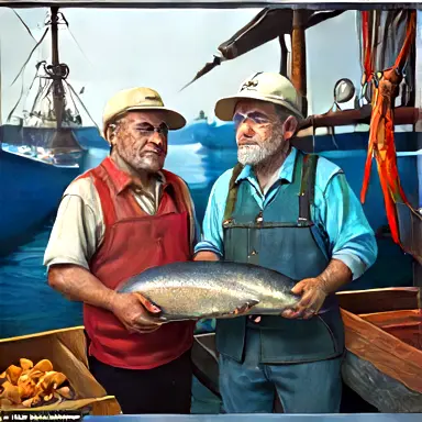 Fishermen describe you something off the shelf