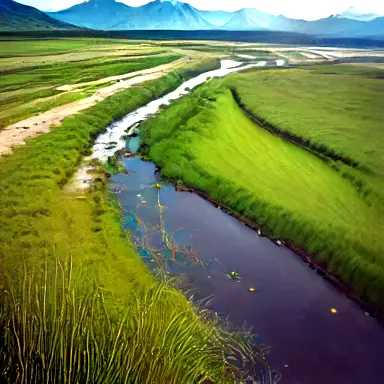 grass river detected again, this time inland