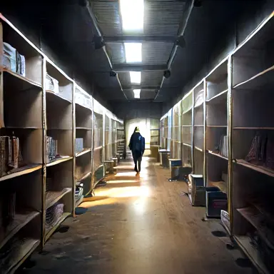 Inside the back warm archive