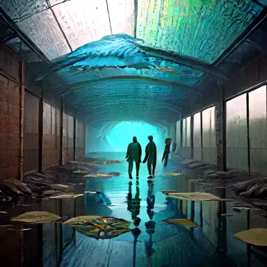 Inside the clean with different rain archive