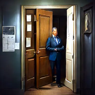 Inside the door knocked they knew archive