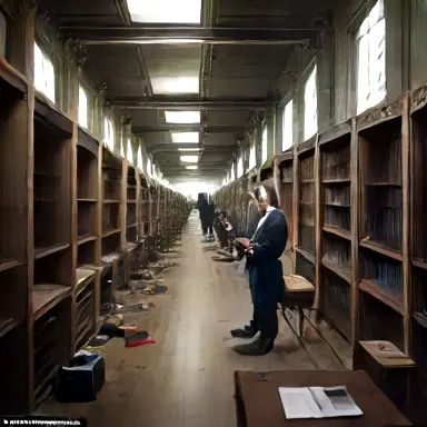 Inside the let members into archive