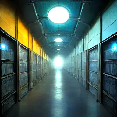 Inside the light says archive