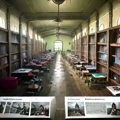 Inside the real new land went archive