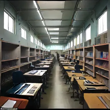 Inside the said colleagues archive