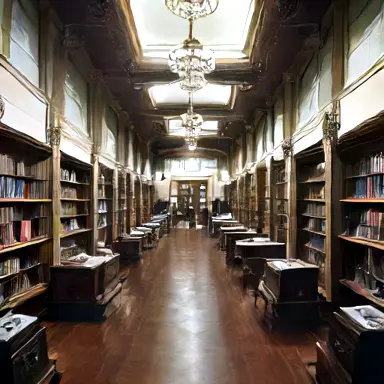 Inside the sementallens is real archive