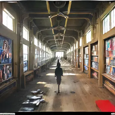 Inside the the photo archive