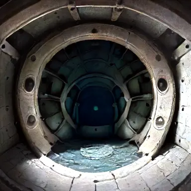 Inside the well—but brings archive