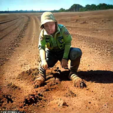 me found dirt later detected again, this time inland