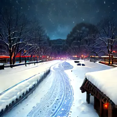 New evidence complicates Dark winter snow once