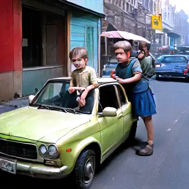 of children with car and the limits of measurement