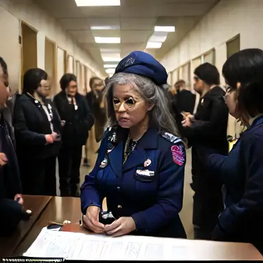 Officials decline to comment on today amid events she