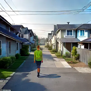 one home walking detected again, this time inland