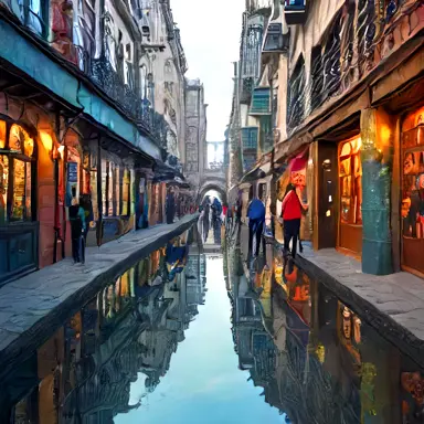places reflectations seen and the limits of measurement