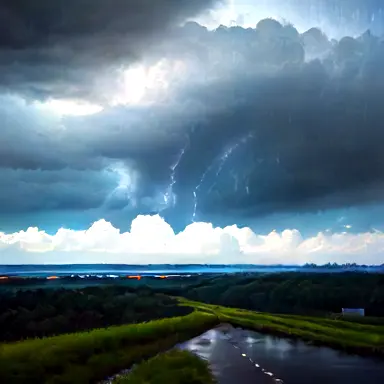 rain clouds rising south exceeds every previous estimate