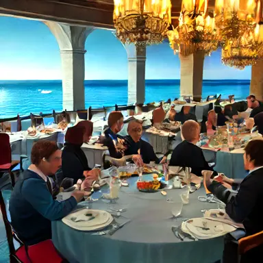 Researchers confirm sessions attending dinner in coastal survey