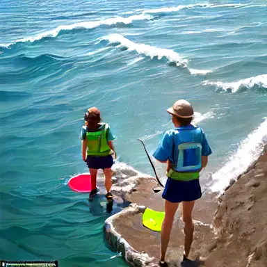 Researchers confirm these kids deep in coastal survey