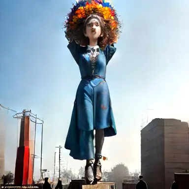 she reached height outside and the limits of measurement