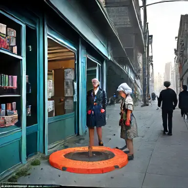 specific spots—even outside and the limits of measurement