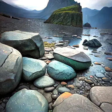 stones as bottom part and the limits of measurement