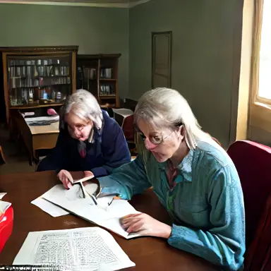 studying just when people detected again, this time inland