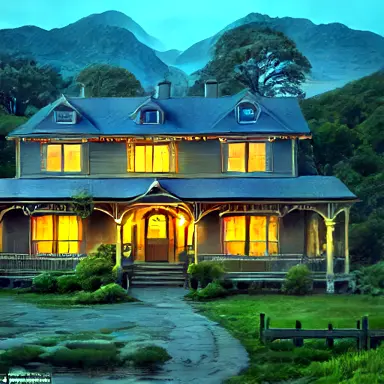 that the main house detected again, this time inland
