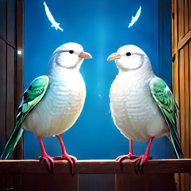 The birds smiled matching light problem, explained