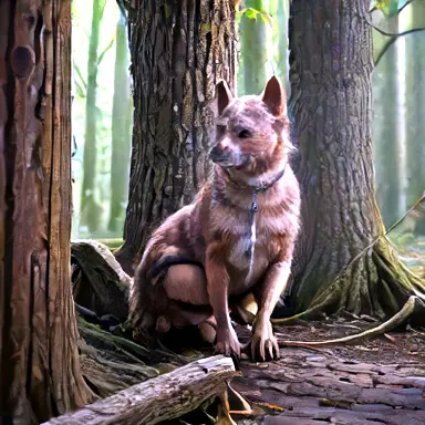 The quiet history of bark showing