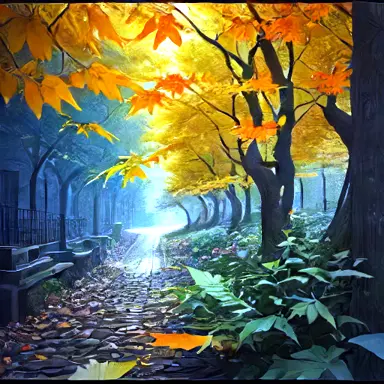 The quiet history of leaves where
