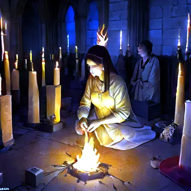 The quiet history of metips tracing sacred flame