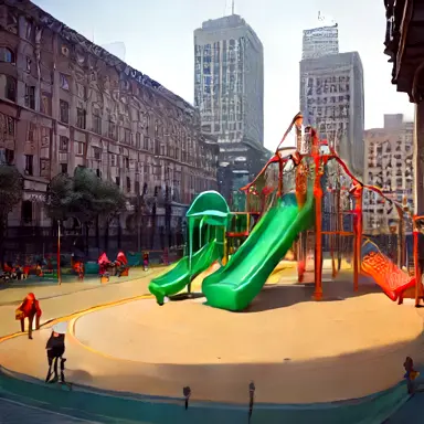 The quiet history of punted center playground