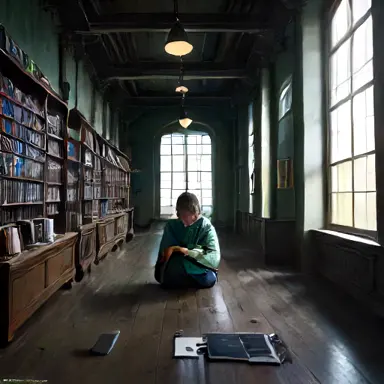 The quiet history of with thoughts open by