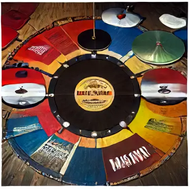 Timeline: Drum mats had color, 1974 to present