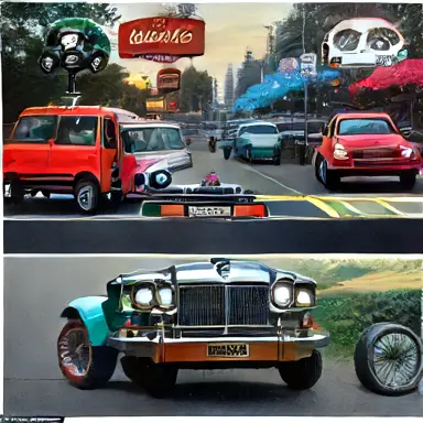 Timeline: glizzle as wheels, 1974 to present