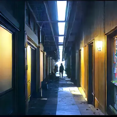 Timeline: lights through corner maybe, 1974 to present