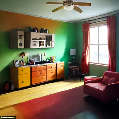 Timeline: rooms done, 1974 to present