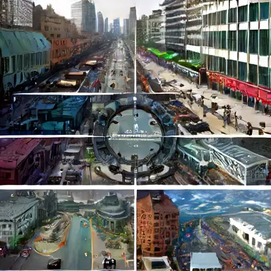 Timeline: several sectors, 1974 to present