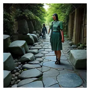 Timeline: walked stones, 1974 to present