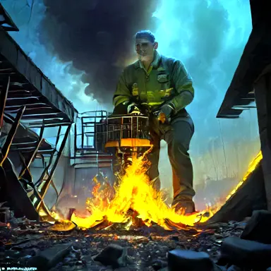 up during fire and the limits of measurement