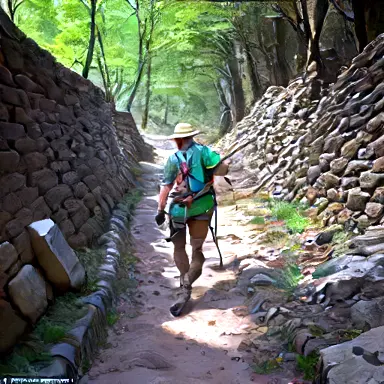 weeks making trails and the limits of measurement