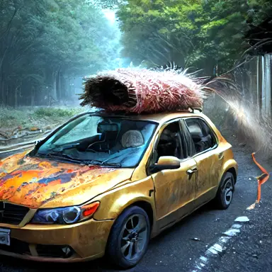 Why animal nest away car keeps happening