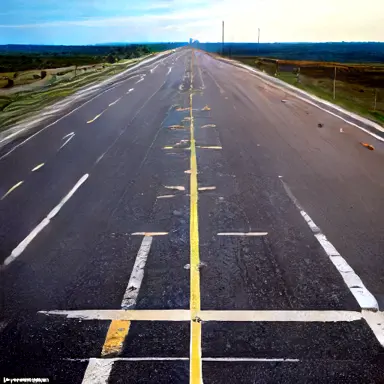 Why high highway paved ground keeps happening
